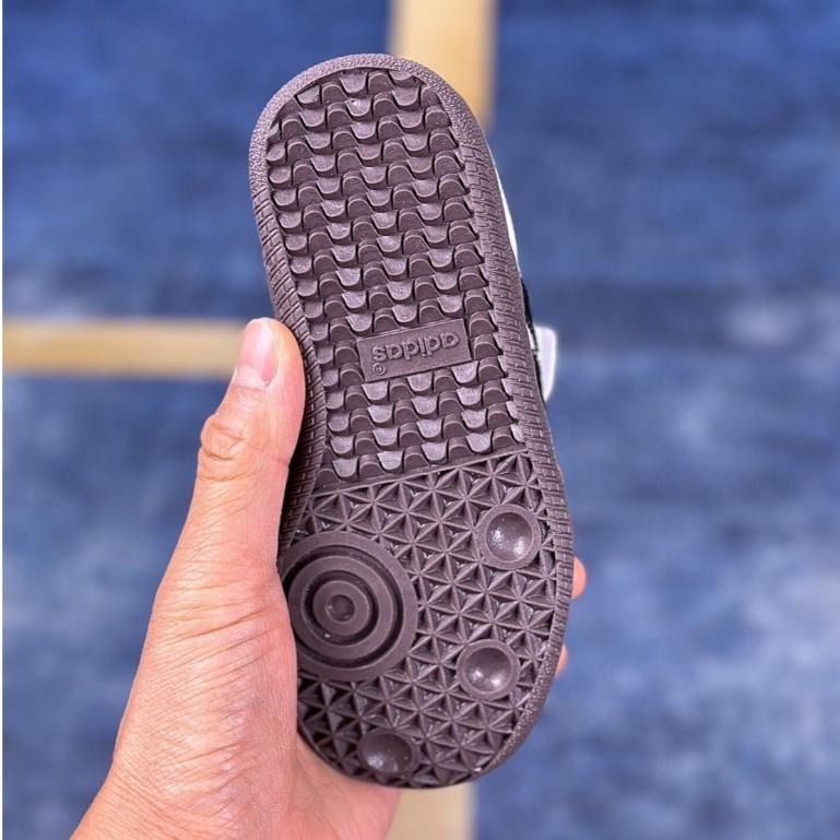 【季得運動】Adidas Originals Samba Vegan OG 童鞋 白色*EU22-37。51020D-細節圖5