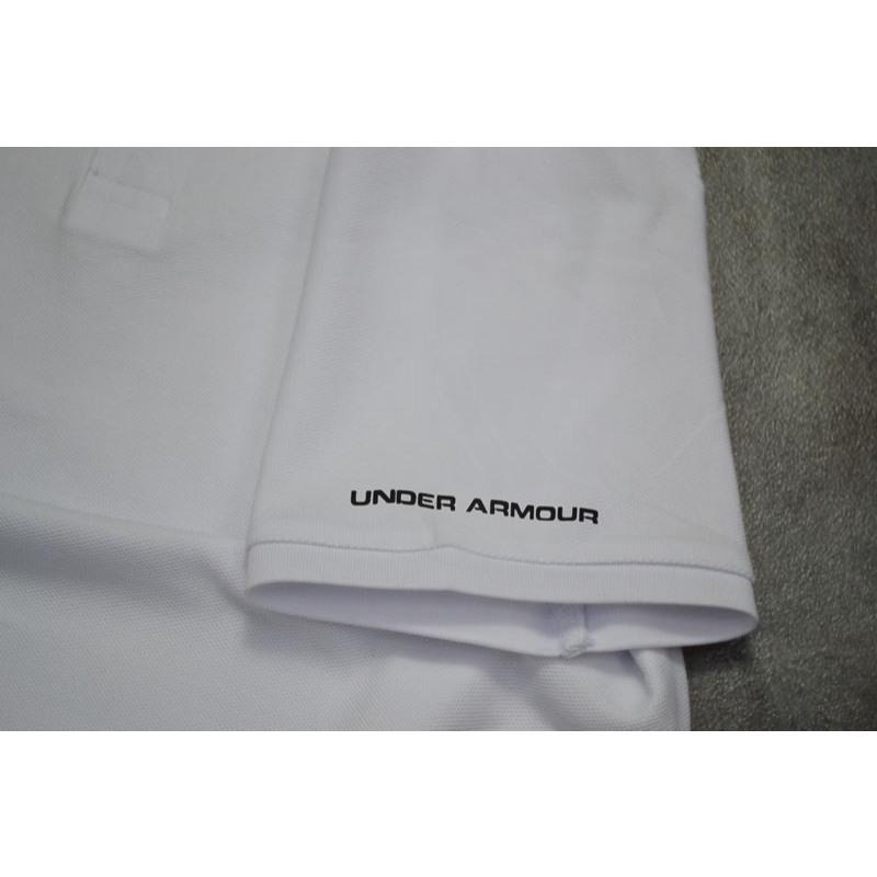 【季得運動】UA/安德瑪男士商務純色翻領POLO衫 黑白灰*M-4XL。50991C-細節圖6