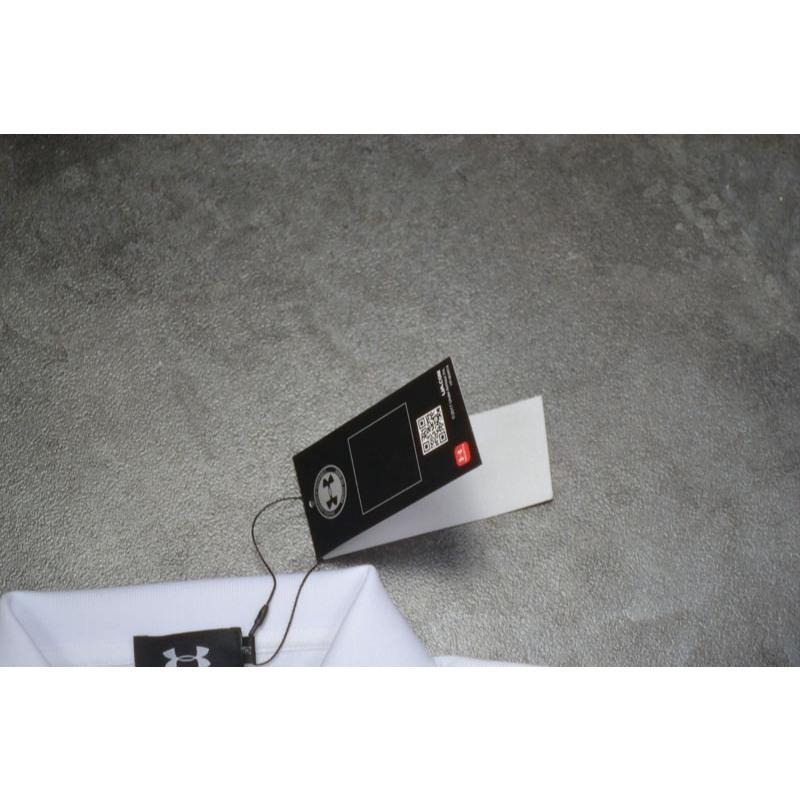 【季得運動】UA/安德瑪男士商務純色翻領POLO衫 黑白灰*M-4XL。50991C-細節圖8