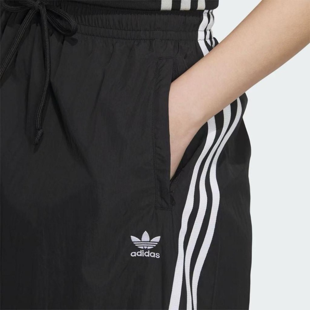 【季得運動】adidas 25年新款刺繡小標長裙 黑色 灰色＊S-XL。50901C-細節圖6