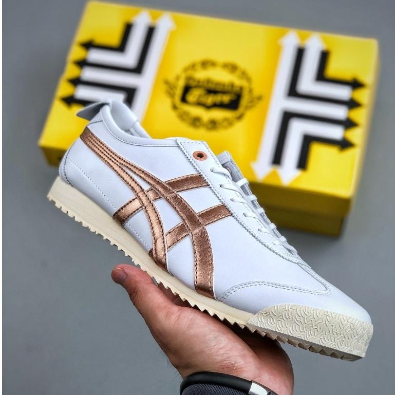 【季得運動】Asics Onitsuka Tiger MEXICO 66板鞋 白玫瑰金配色*EU36-45。51063D-細節圖2