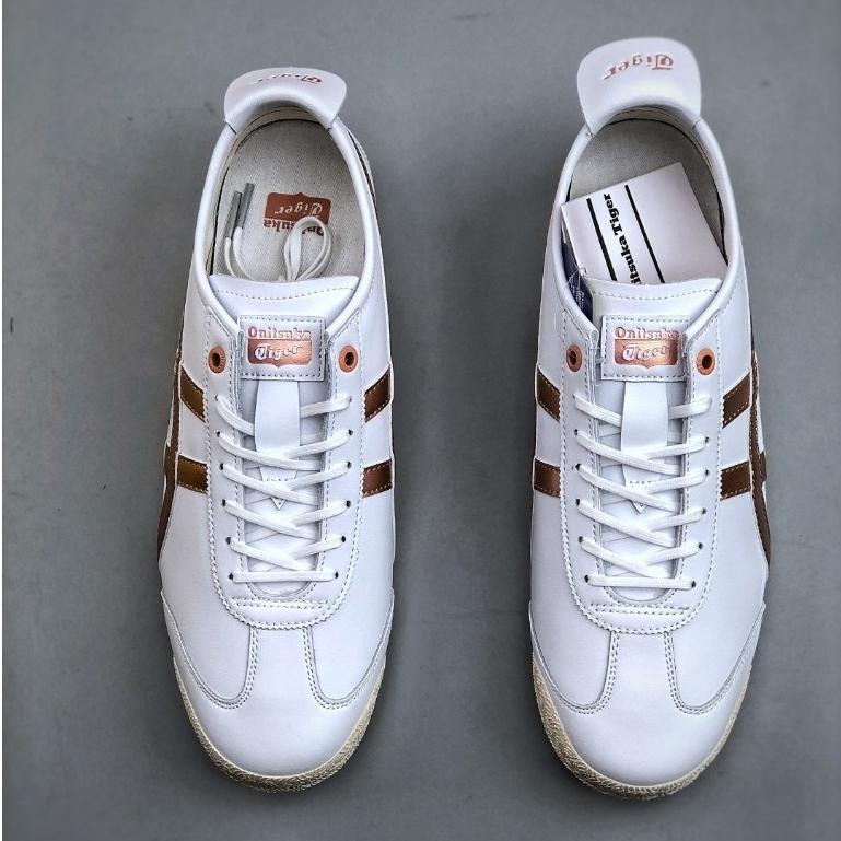 【季得運動】Asics Onitsuka Tiger MEXICO 66板鞋 白玫瑰金配色*EU36-45。51063D-細節圖4