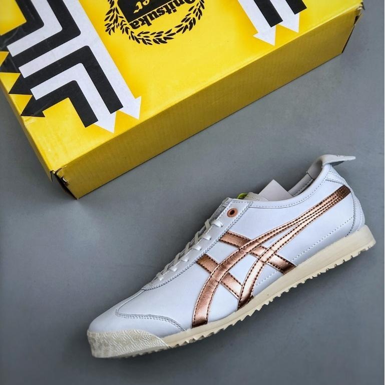 【季得運動】Asics Onitsuka Tiger MEXICO 66板鞋 白玫瑰金配色*EU36-45。51063D-細節圖6