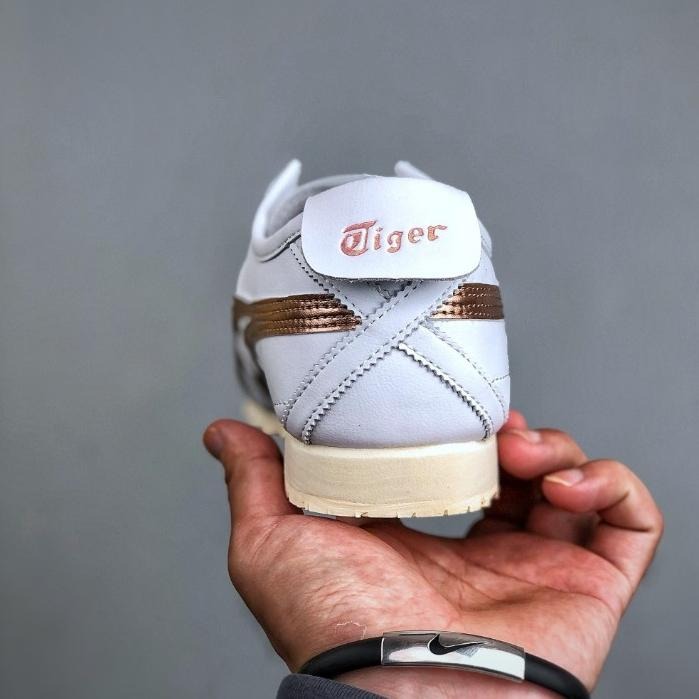 【季得運動】Asics Onitsuka Tiger MEXICO 66板鞋 白玫瑰金配色*EU36-45。51063D-細節圖8