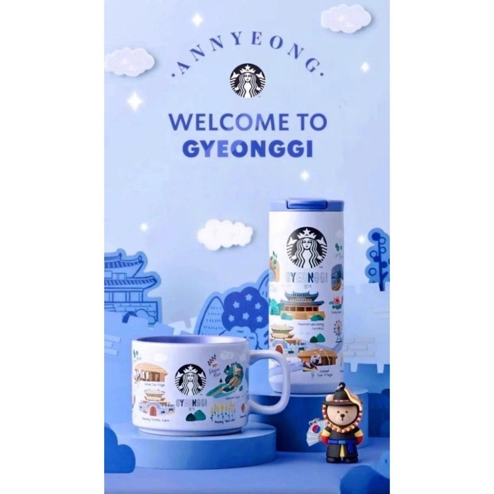 【季得運動】Starbucks 星巴克 韓國限定版城市馬克杯 4款＊355ML。50803A-細節圖3