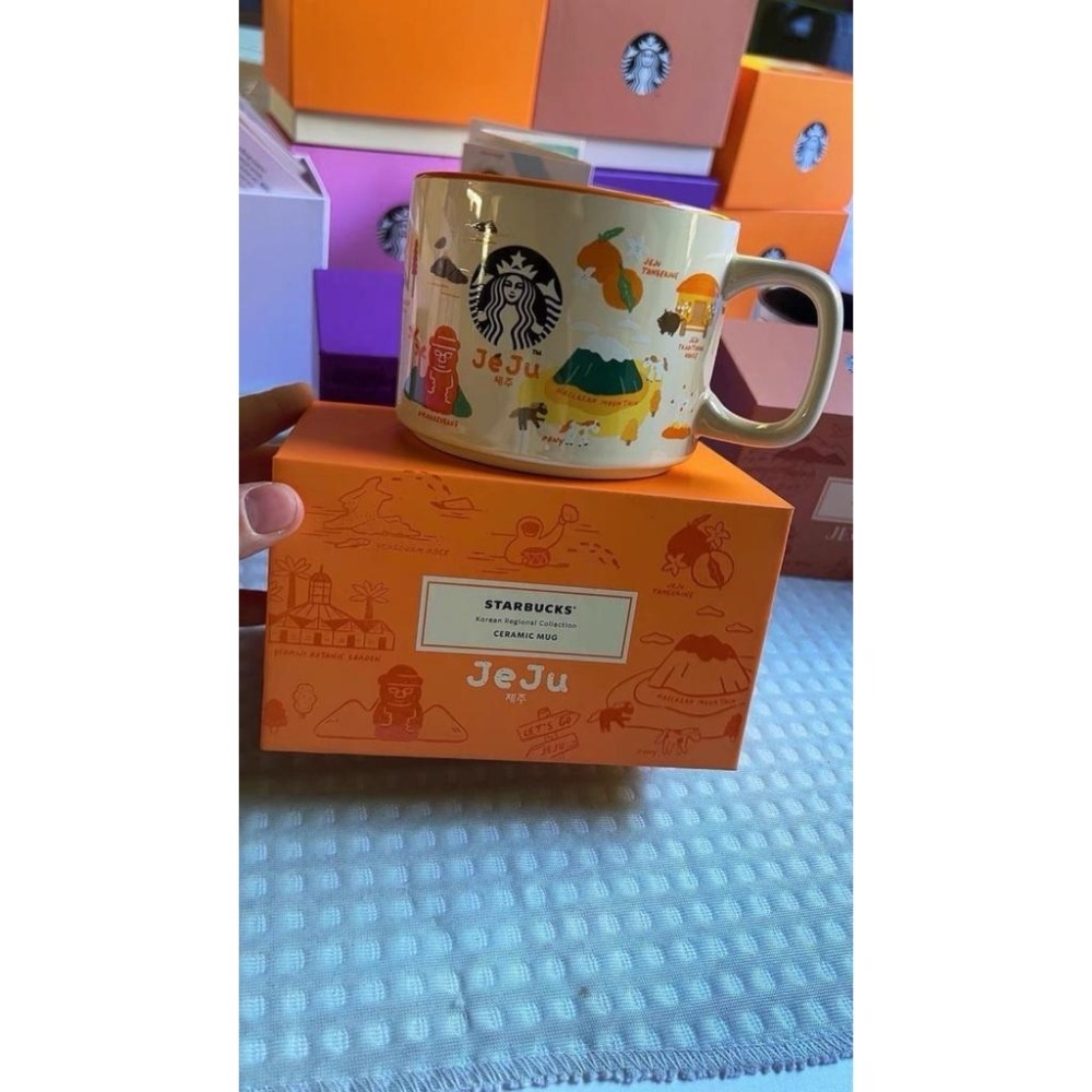 【季得運動】Starbucks 星巴克 韓國限定版城市馬克杯 4款＊355ML。50803A-細節圖8