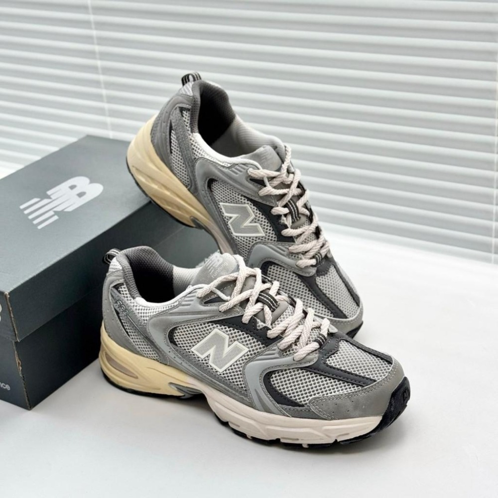 【季得運動】New balance 男女復古風老爹鞋 銀灰 *EU36-44。50935D-細節圖3