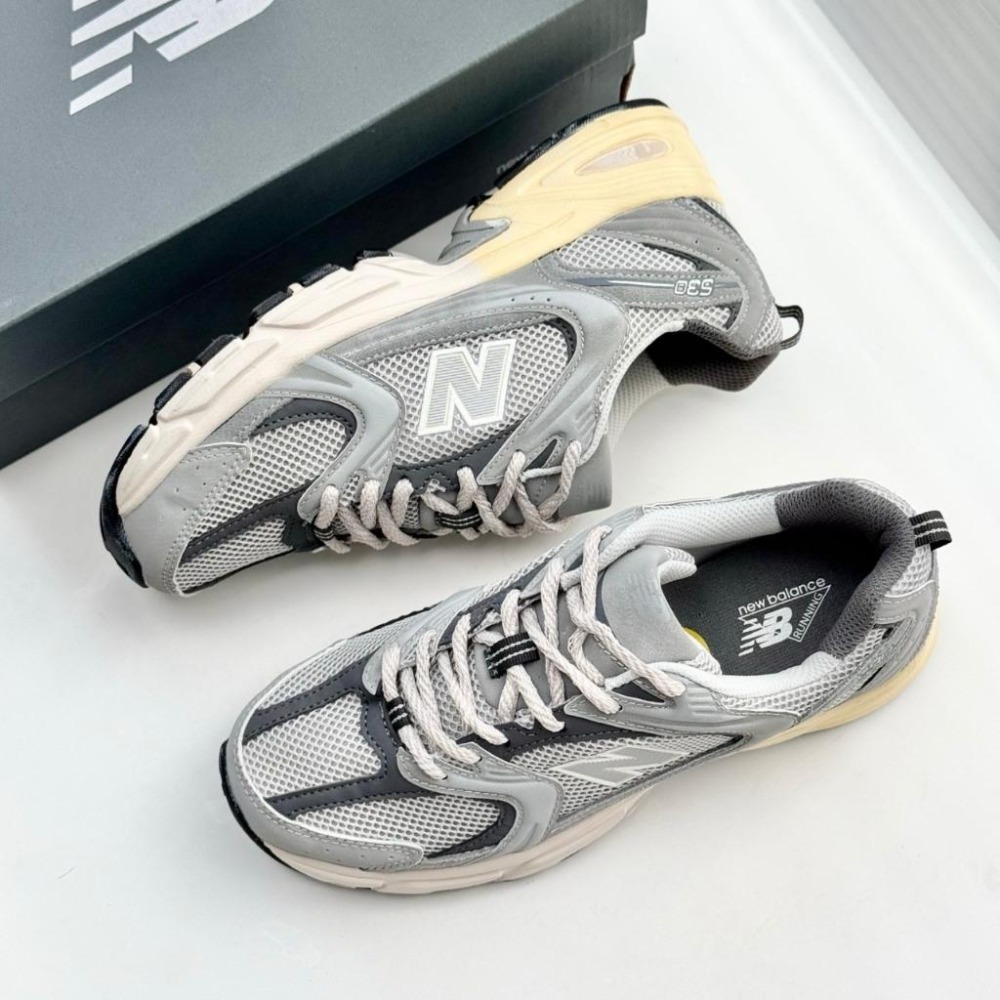 【季得運動】New balance 男女復古風老爹鞋 銀灰 *EU36-44。50935D-細節圖4