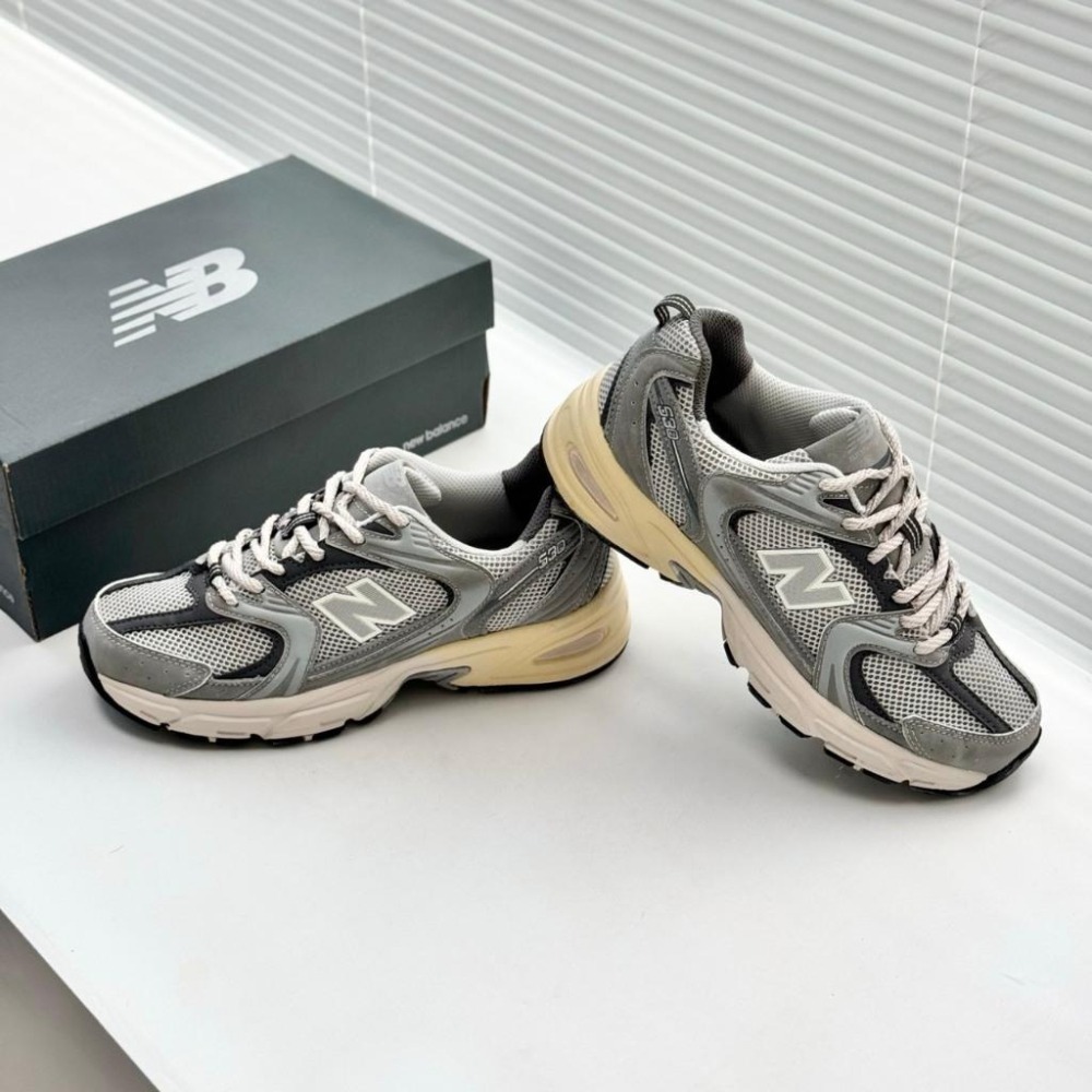 【季得運動】New balance 男女復古風老爹鞋 銀灰 *EU36-44。50935D-細節圖5
