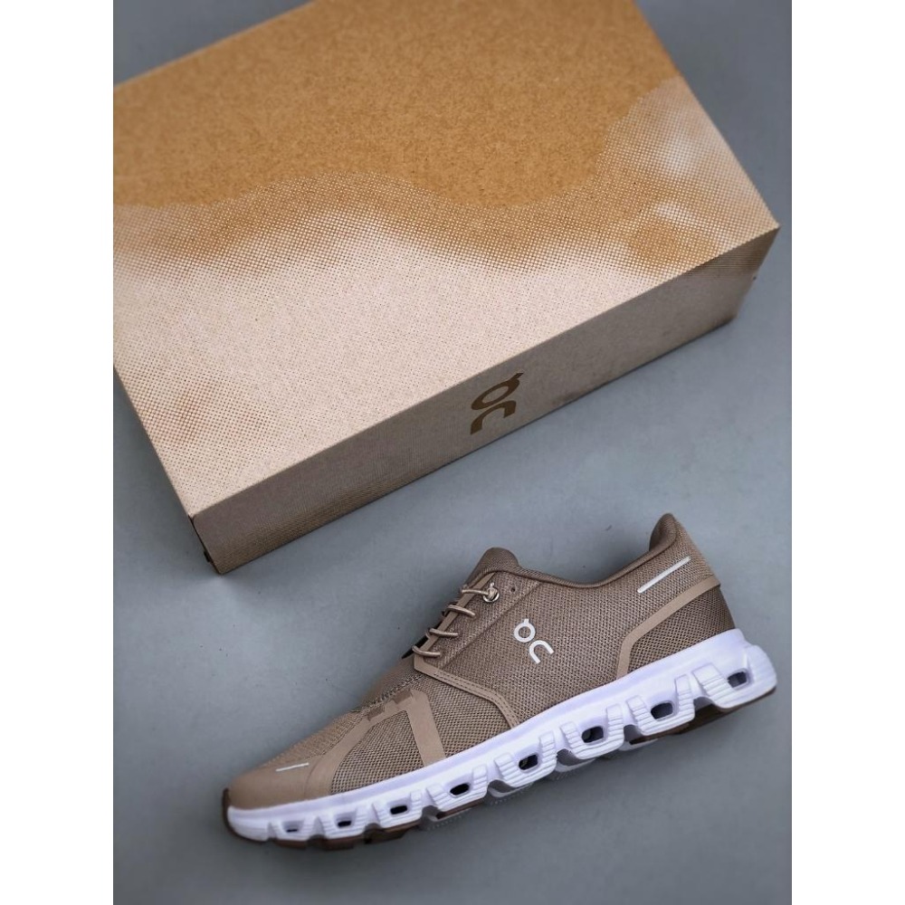 【季得運動】On昂跑 Cloud 6 輕量運動休閒鞋 卡其色 *EU36-45。509144D-細節圖4