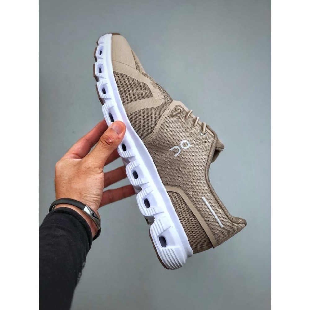 【季得運動】On昂跑 Cloud 6 輕量運動休閒鞋 卡其色 *EU36-45。509144D-細節圖5