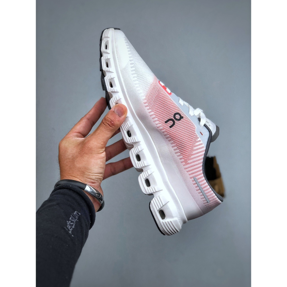 【季得運動】On昂跑 Cloud 6 Push 輕量運動休閒鞋 紅白*EU40-45。51239D-細節圖5