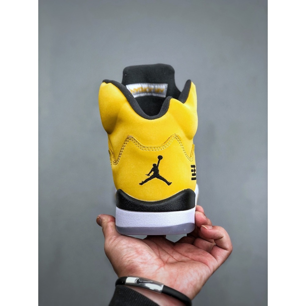 【季得運動】AIR JORDAN 5 RETRO SNGL DY AJ5 防滑籃球鞋 黃色*EU39-47。51248D-細節圖6