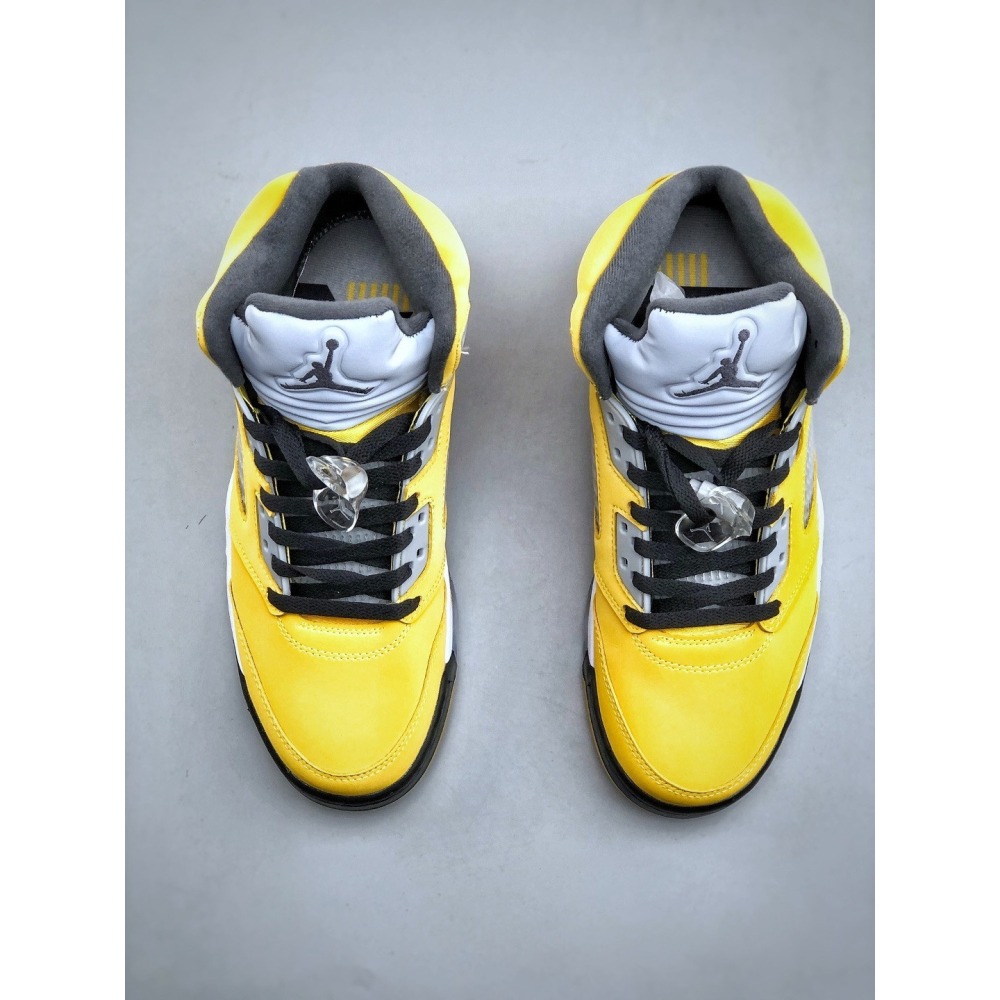 【季得運動】AIR JORDAN 5 RETRO SNGL DY AJ5 防滑籃球鞋 黃色*EU39-47。51248D-細節圖7