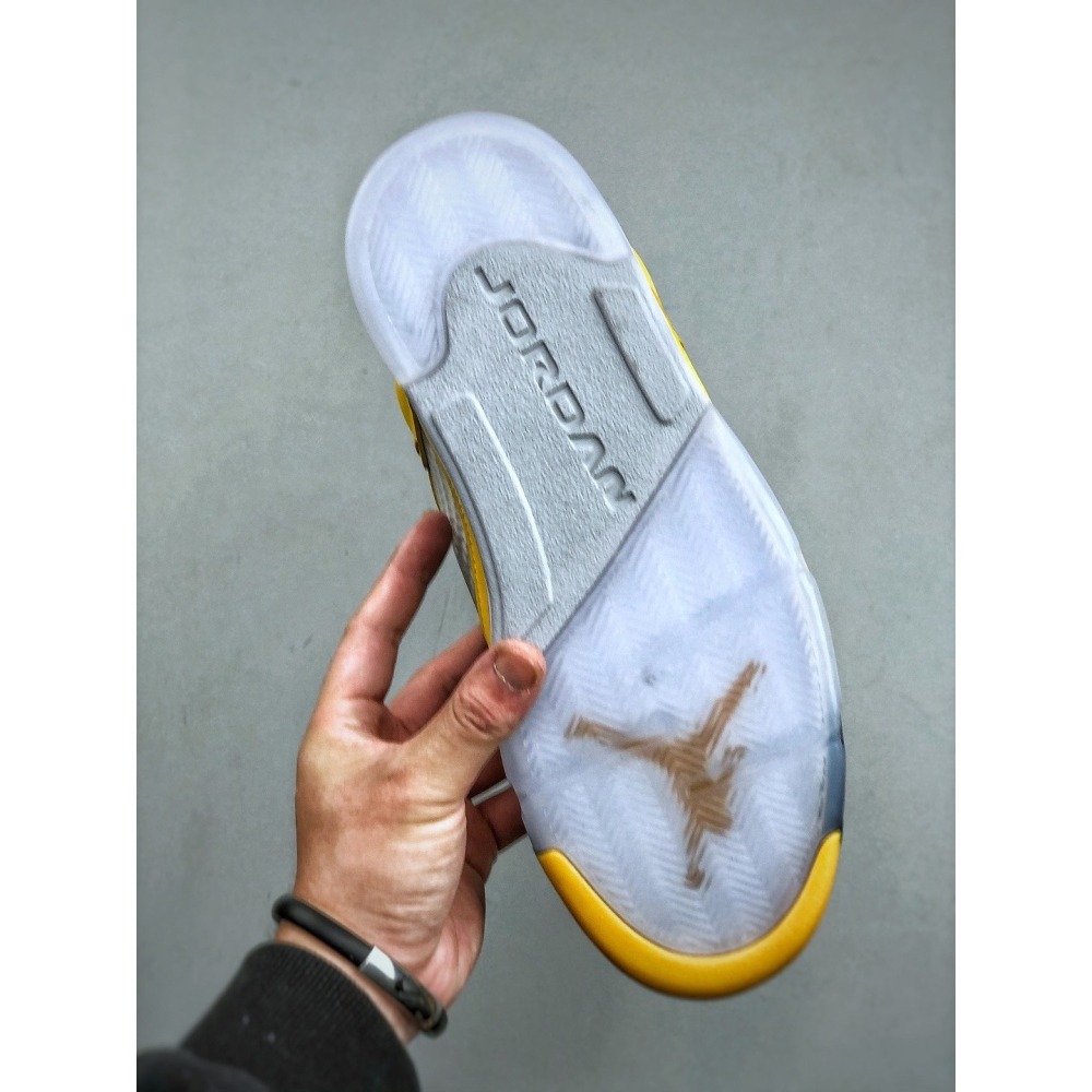 【季得運動】AIR JORDAN 5 RETRO SNGL DY AJ5 防滑籃球鞋 黃色*EU39-47。51248D-細節圖8