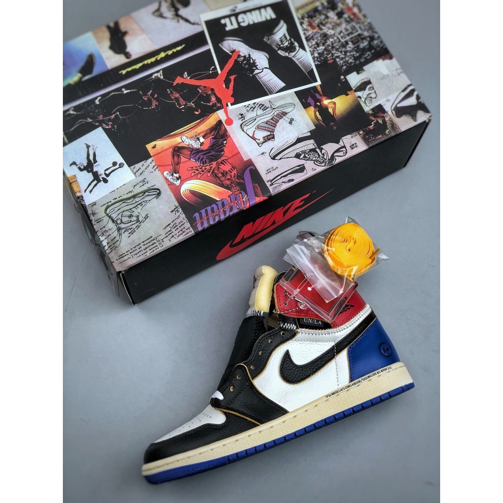 【季得運動】Frgmt x Union x AJ1 High OG SP 高筒籃球鞋 *EU36-47。51250D-細節圖4