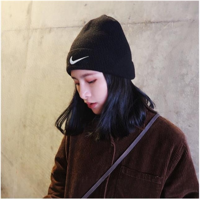 【季得運動】NIKE基本款 冷帽/毛帽 *黑 白 灰 紅。51214E-細節圖4