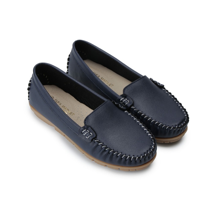 富發牌 🅵🆄🅵🅰 1DR30 舒適升級素面莫卡辛 女鞋 懶人鞋 【果凍羽購物】-細節圖10