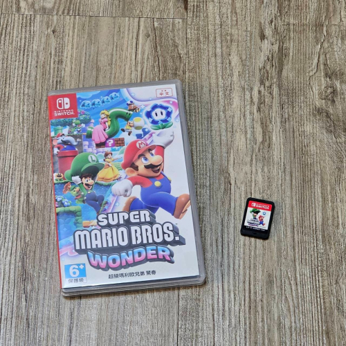 NS switch 超級瑪利歐 驚奇 中文 super mario wonder 二手遊戲