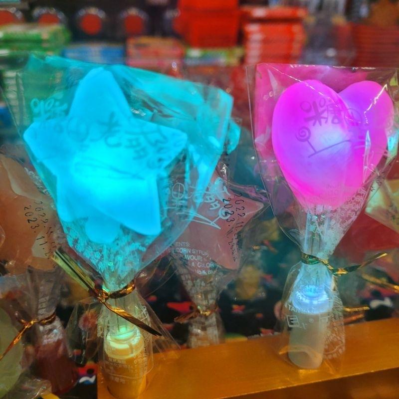 台灣 LED棒棒糖 閃亮棒棒糖 閃燈棒棒糖 LED閃亮棒棒糖 棒棒糖 聖誕樹 喜糖 三太子 太子爺 交換禮物 星星棒棒糖-細節圖4