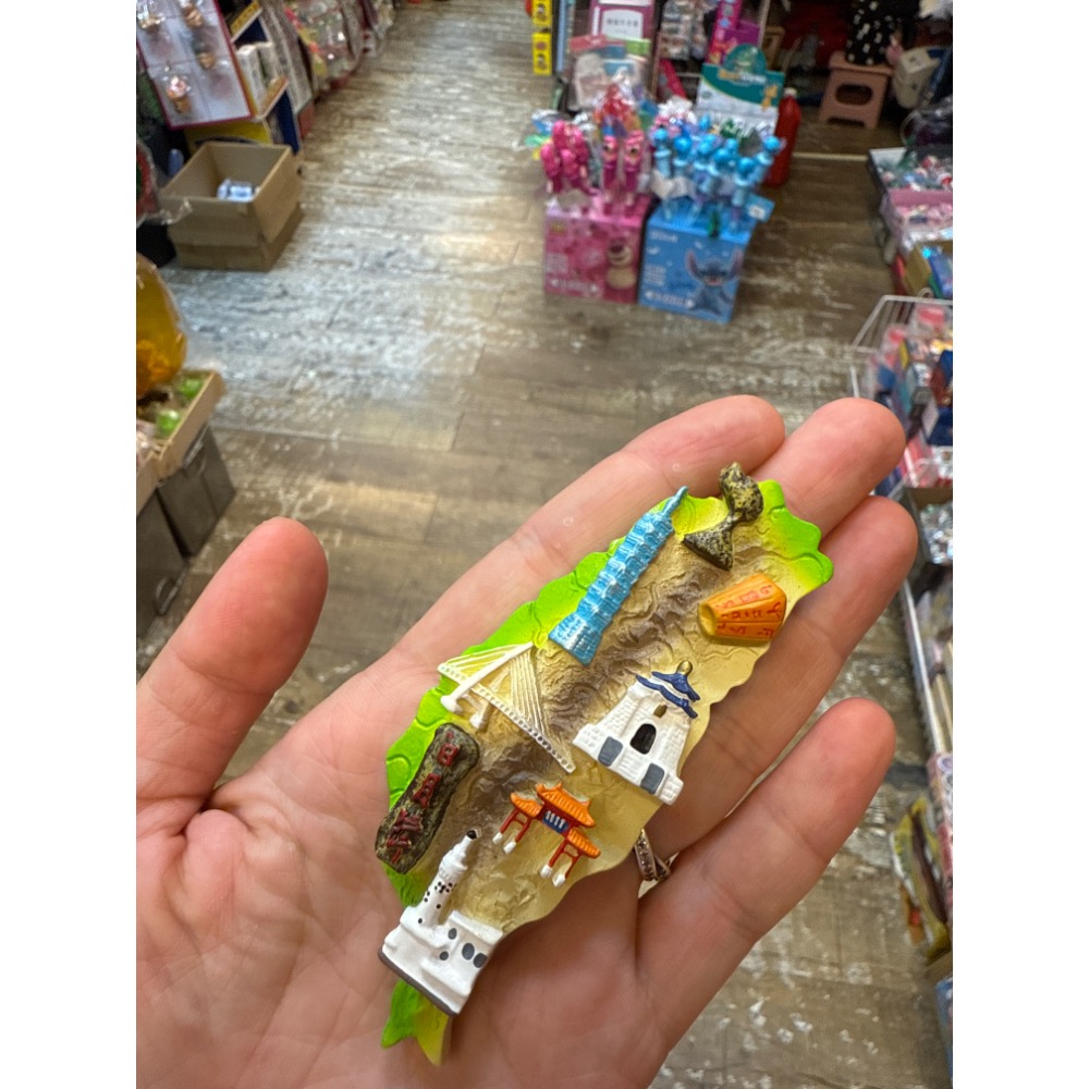 台灣地圖 台灣紀念品 台灣磁鐵 冰箱貼 磁鐵 吸鐵 交換禮物 造型磁鐵 立體磁鐵-規格圖8