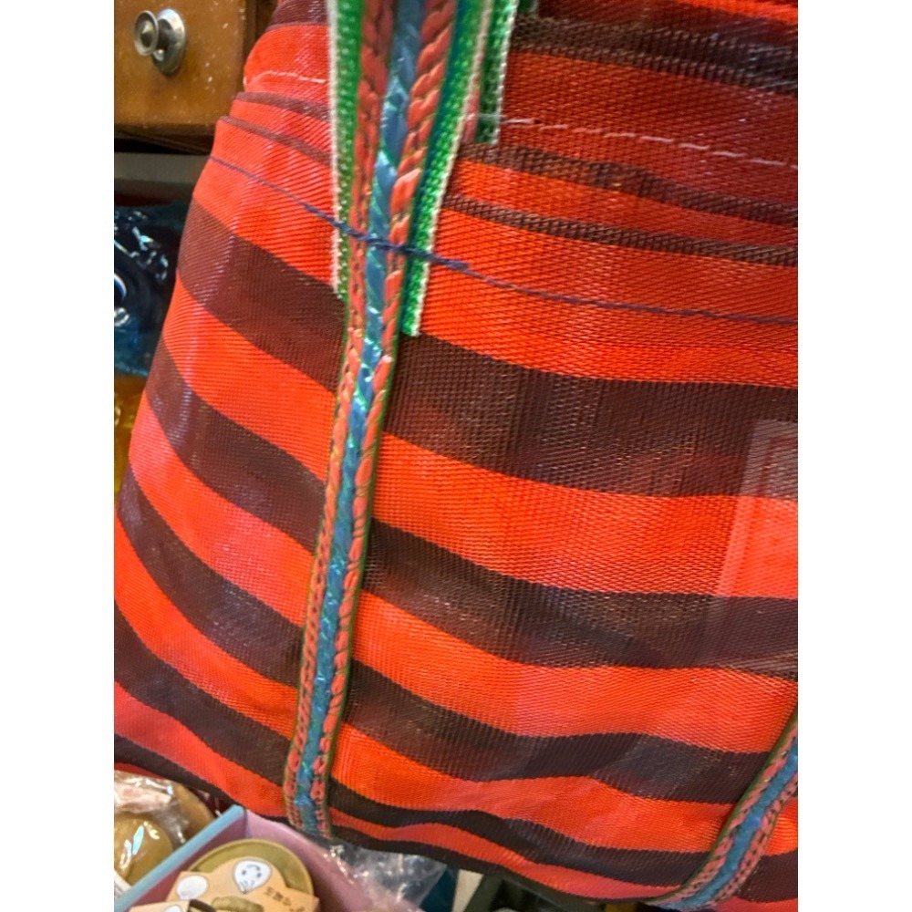 手提袋 超小款 阿嬤袋 茄萣袋 台灣LV  海灘袋 環保袋 茄芷袋 尼龍袋 台客袋 台灣紀念品 禮品 復古 懷舊 MIT-規格圖9