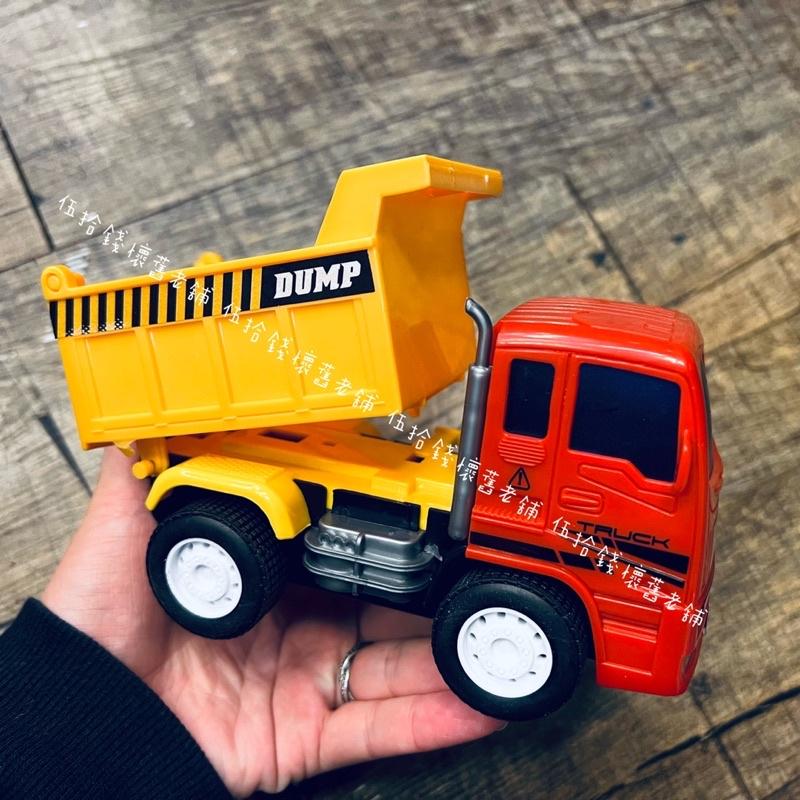 慣性車 兒童玩具 五款工程車 吊車 挖土機 清潔車 水泥車 砂石車 免電池-細節圖8