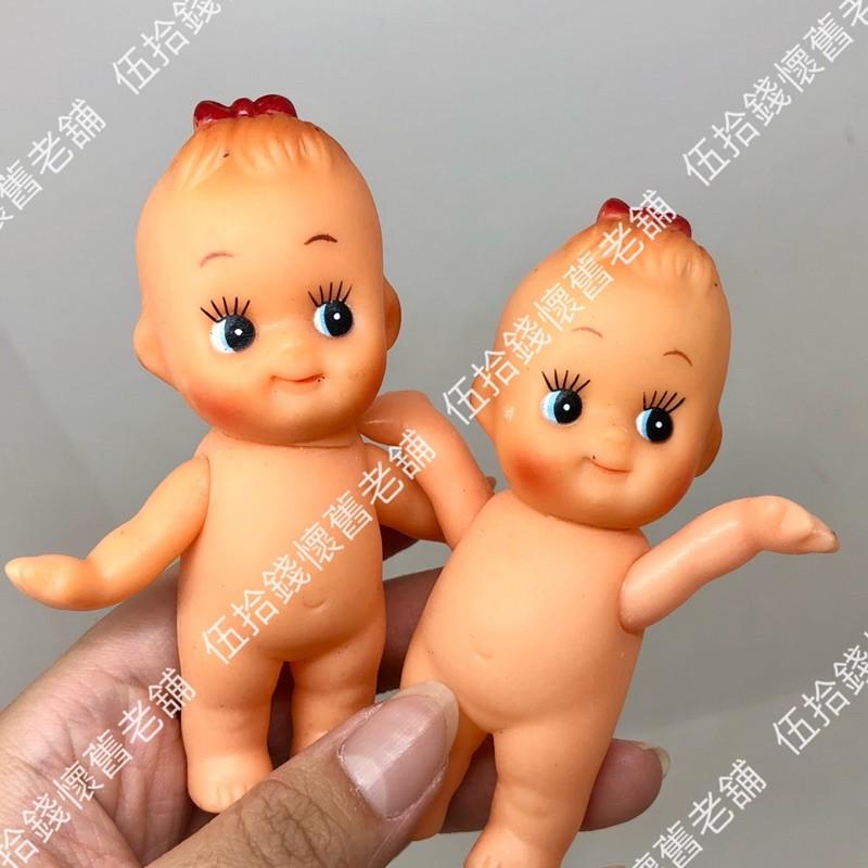 🤖️伍拾錢 老品釋出 Q比娃娃 kewpie 站款 躺款 稀有 公仔 Q比 豆兒 藏品 老物-細節圖6