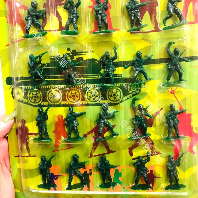 🤖️伍拾錢 現貨玩具 士兵模型 特戰英雄 台灣製 一盒20入 國軍 玩具總動員 軍人模型 男孩玩具 打仗 戰爭玩具-細節圖2