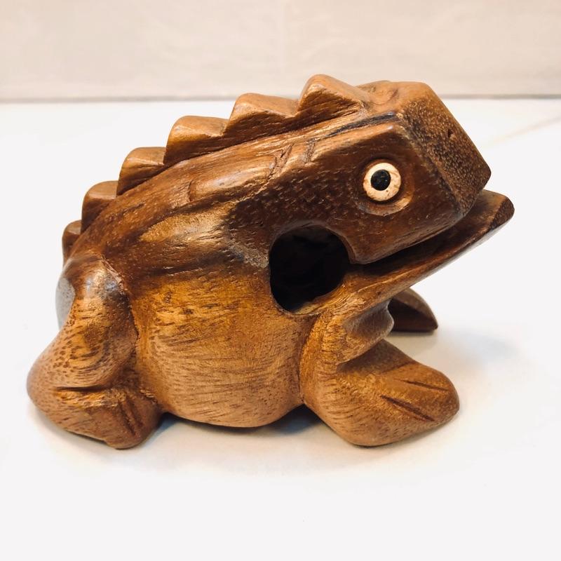 🤖️伍拾錢 蛙鳴木魚 蛙鳴玩具 蛙鳴刮棒 青蛙木魚 復古 懷舊 娛樂 送禮 收藏-細節圖3