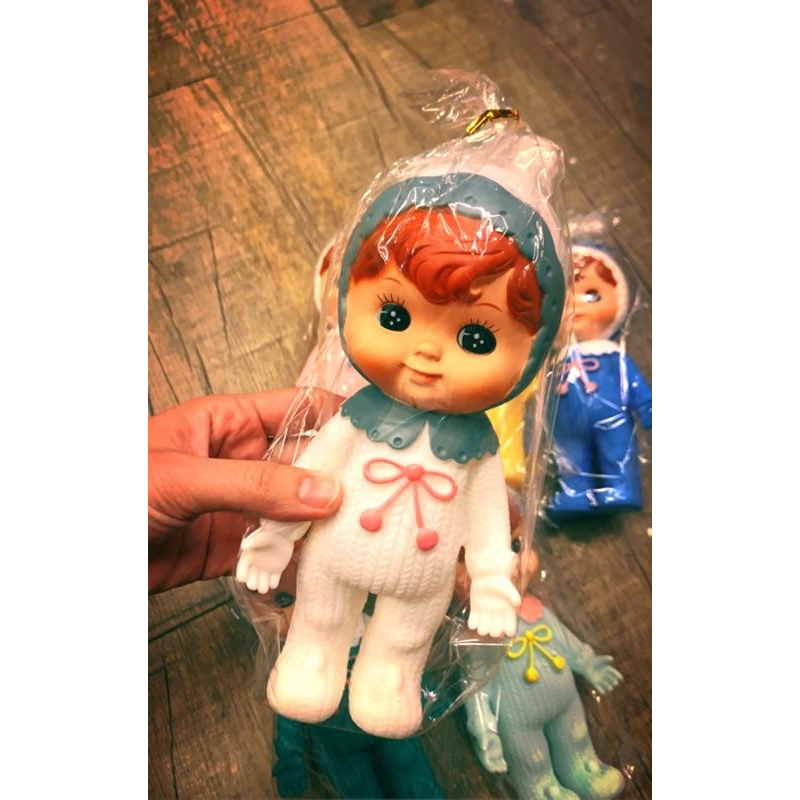 昭和娃娃 軟膠 網路限定價  Q比 企業娃娃 昭和  贈禮 復古 古早味-細節圖2