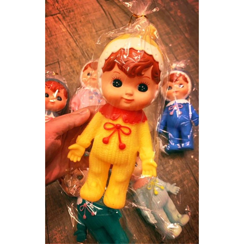 昭和娃娃 軟膠 網路限定價  Q比 企業娃娃 昭和  贈禮 復古 古早味-細節圖4