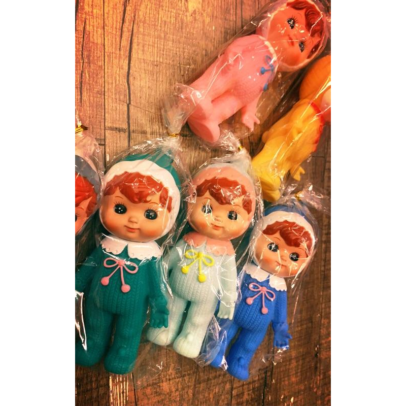 昭和娃娃 軟膠 網路限定價  Q比 企業娃娃 昭和  贈禮 復古 古早味-細節圖5