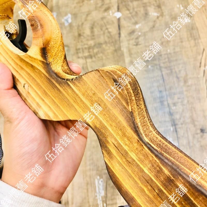 🤖️伍拾錢 橡皮筋槍 橡皮槍 木槍 木頭槍 橡皮筋 懷舊 復古 童年 長槍 63公分 附橡皮筋-細節圖7