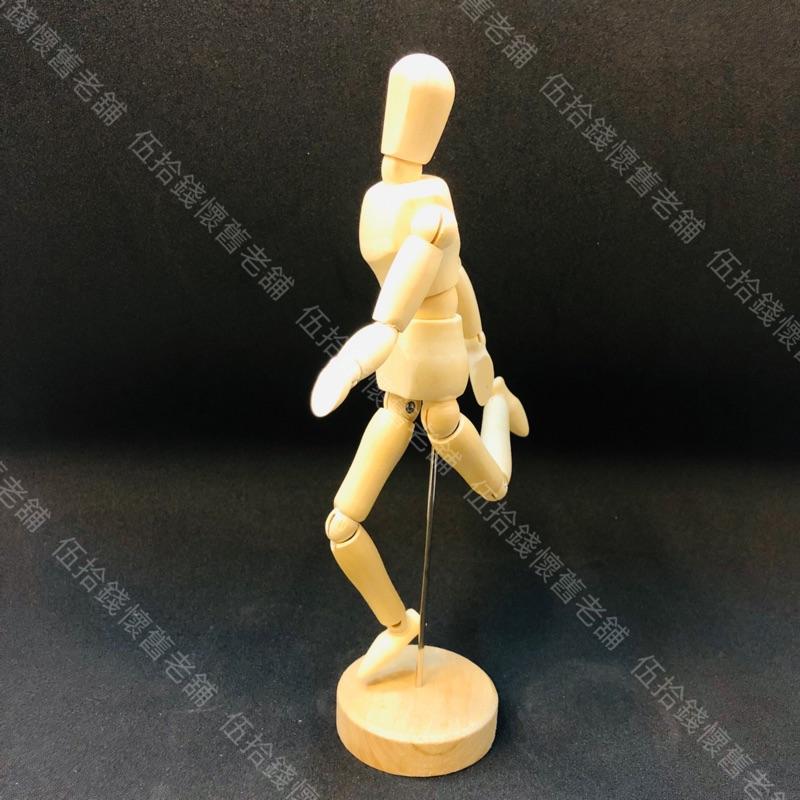 🤖️伍拾錢 關節人 繪畫專用 木偶人 關節人偶 人體模型 木質素描 木頭人偶 繪畫模型 可轉動木偶 美術用品 素描-細節圖2