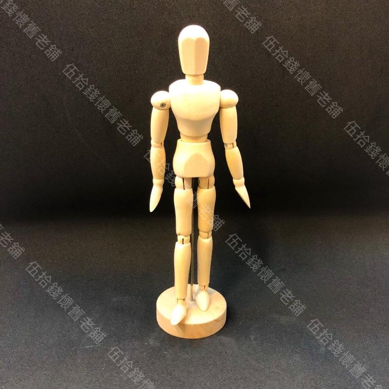 🤖️伍拾錢 關節人 繪畫專用 木偶人 關節人偶 人體模型 木質素描 木頭人偶 繪畫模型 可轉動木偶 美術用品 素描-細節圖3