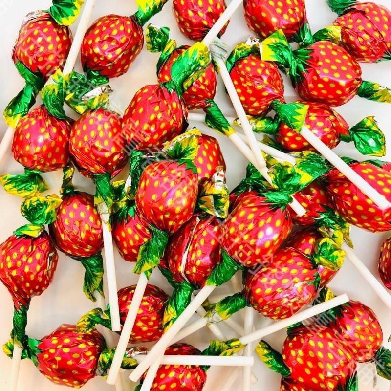 🍭草莓棒棒糖🍓 限時特價  一支3元❗️ 古早味棒棒糖  零嘴零食  雜貨店必買  草莓口味  經典零食-細節圖3