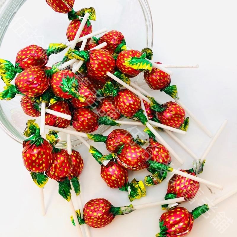 🍭草莓棒棒糖🍓 限時特價  一支3元❗️ 古早味棒棒糖  零嘴零食  雜貨店必買  草莓口味  經典零食-細節圖4