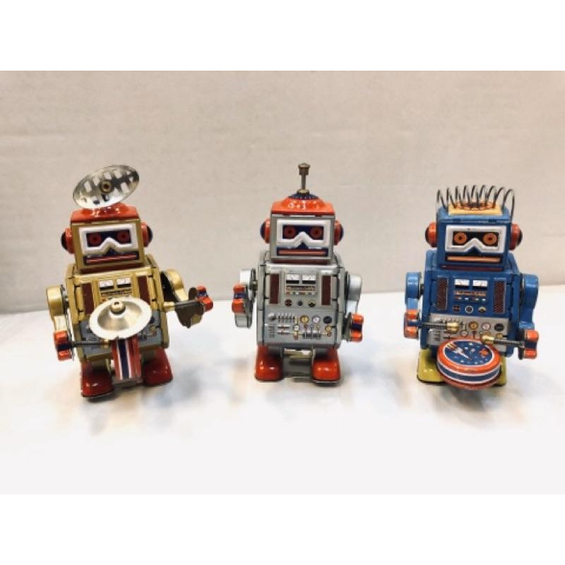 發條鐵皮玩具 小型機器人 鐵皮玩具 機器人 樂隊機器人 士兵樂隊 腳踏車 送禮 交換禮物 聖誕禮物 生日禮物 收藏-細節圖4