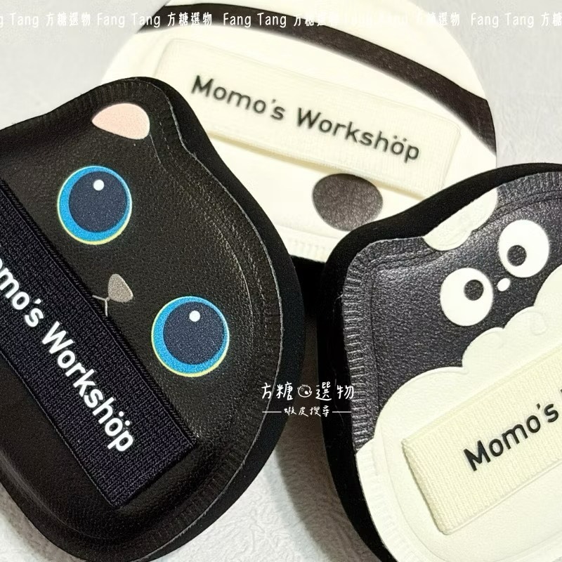 毛吉吉 單耳系列粉撲｜小號棉花糖粉撲 paopaomi粉撲 坨坨粉撲 困困豬 蜜粉撲 粉餅粉撲 濕用棉花糖粉撲-細節圖7