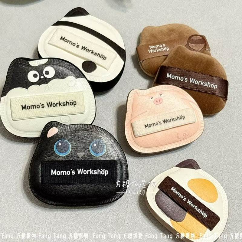 毛吉吉 單耳系列粉撲｜小號棉花糖粉撲 paopaomi粉撲 坨坨粉撲 困困豬 蜜粉撲 粉餅粉撲 濕用棉花糖粉撲-細節圖8