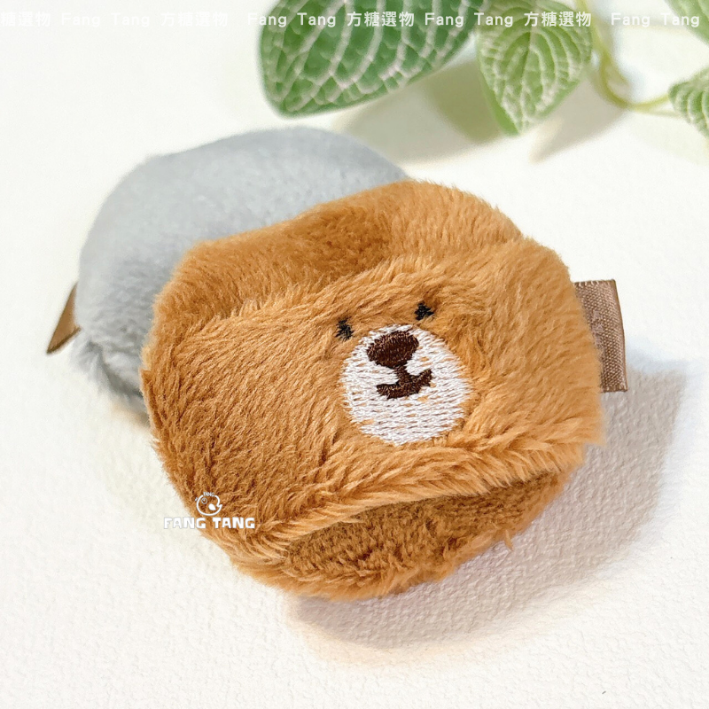 愛物極物 小號長絨蜜粉撲｜小企鵝 小棕熊｜加厚蜜粉撲 刺繡蜜粉粉撲 粉餅粉撲 長絨毛粉撲 定妝粉撲-細節圖4