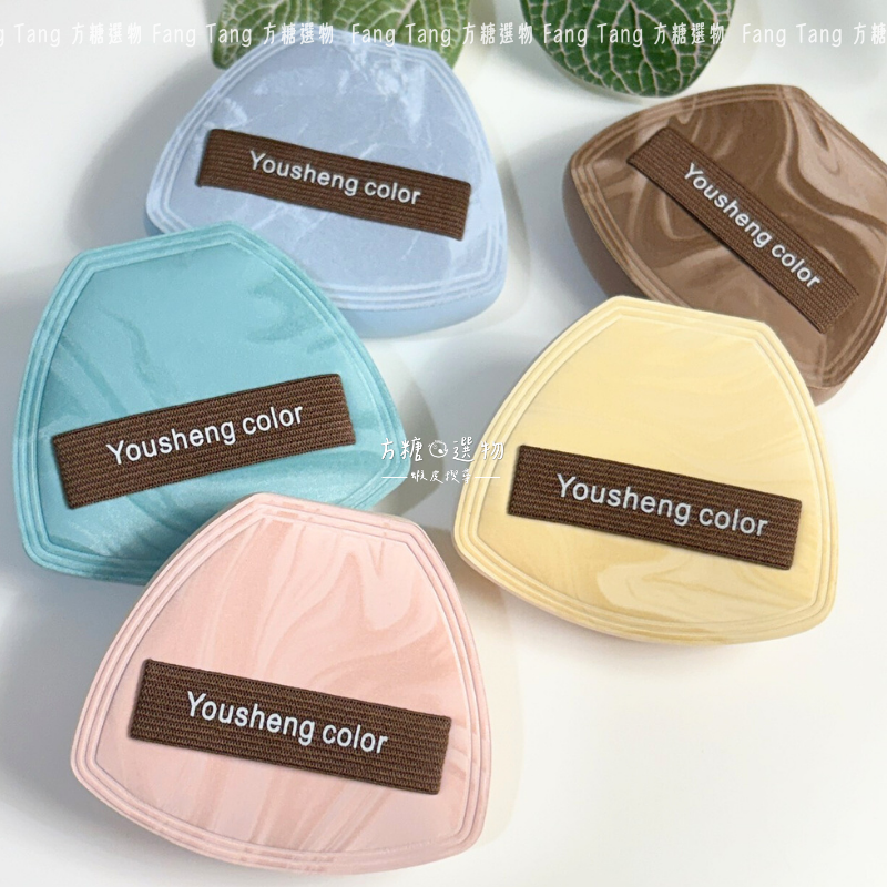 優笙色 阿爾卑斯棉花糖粉撲｜微閃皮革 棉花糖粉撲 rubycell材質｜推薦乾用 粉底液粉撲 氣墊粉撲 底妝粉撲-細節圖4