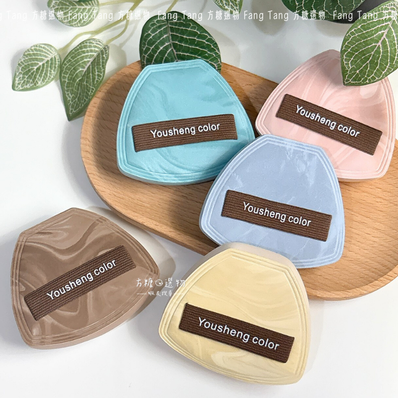 優笙色 阿爾卑斯棉花糖粉撲｜微閃皮革 棉花糖粉撲 rubycell材質｜推薦乾用 粉底液粉撲 氣墊粉撲 底妝粉撲-細節圖8