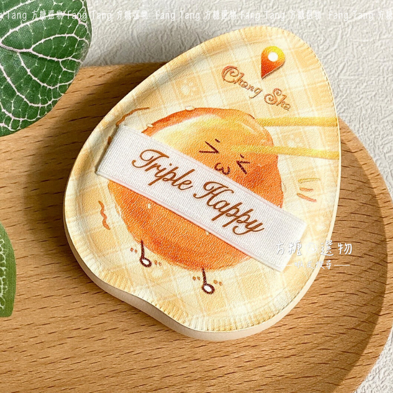 悅嘻嘻 Triple Happy 糯糯團棉花糖粉撲｜現貨｜中彈偏軟 厚度兩公分 棉花糖粉撲 氣墊粉撲 雞蛋棉花糖粉撲-細節圖5