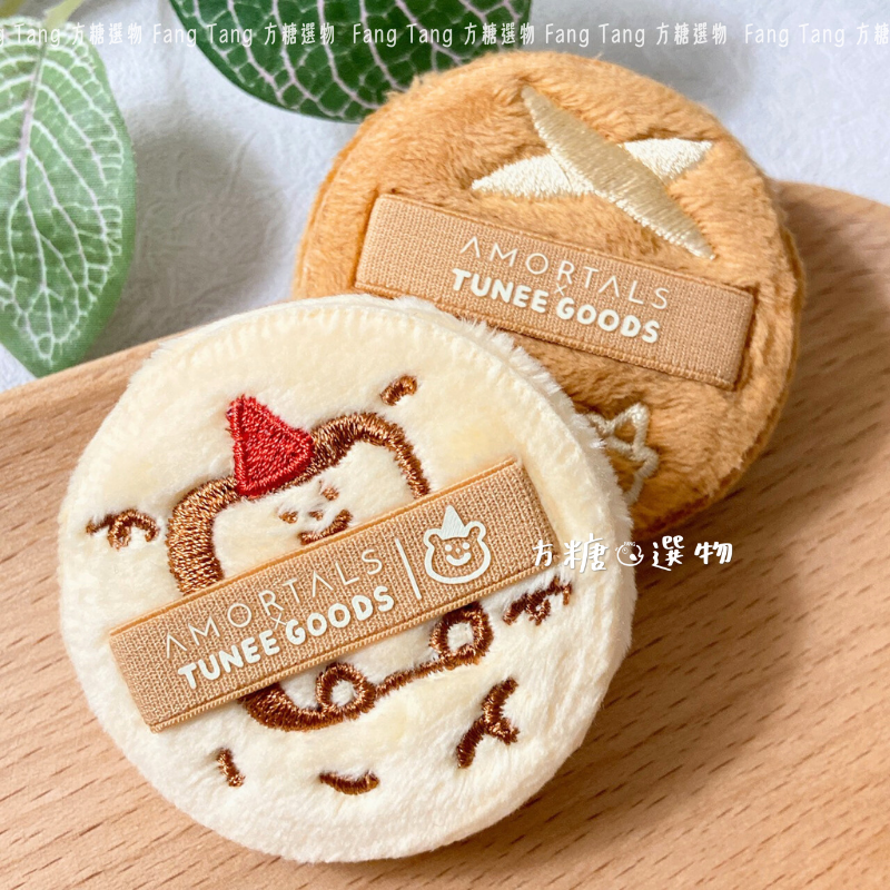 爾木萄 麵包系列粉撲 ｜現貨｜吐司粉撲 阿熊粉撲 麵包粉撲 水晶絨粉撲 蜜粉撲 圓形粉餅粉撲 散粉撲 方糖選物-細節圖2