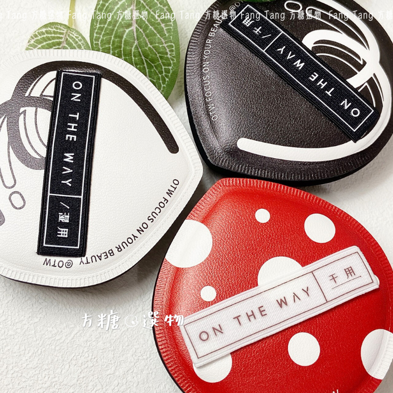 OTW 皮革硬彈棉花糖粉撲 溼用棉花糖粉撲｜實拍｜泡水大粉撲 棉花糖粉撲 蜜桃型 水滴型粉撲 氣墊粉撲 方糖選物-細節圖4