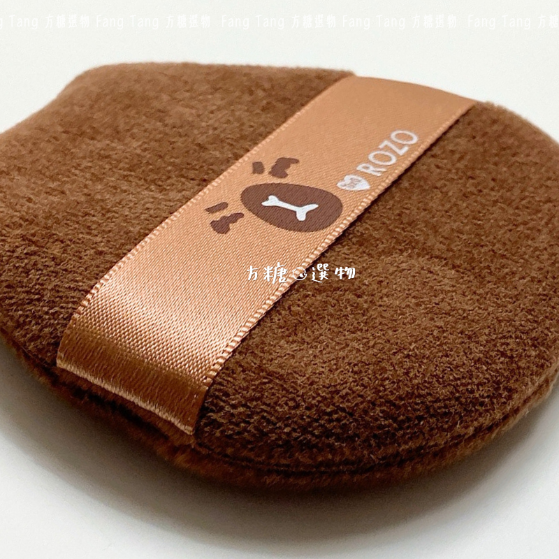 ROZO 卡皮巴拉奶皮棉花糖粉撲 絨絨蜜粉撲｜現貨｜蜜粉粉撲 水豚粉撲 棉花糖粉撲 方糖選物-細節圖4