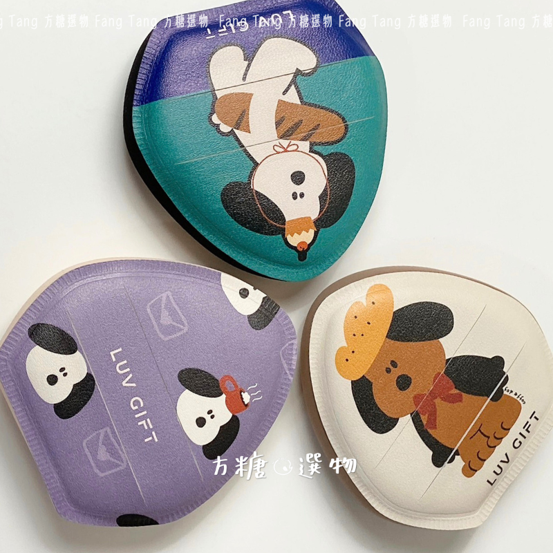 愛物極物 小胖熊粉撲 麵包小狗棉花糖粉撲｜實拍｜乾濕兩用 濕用棉花糖 泡水大粉撲 棉花糖粉撲 化妝粉撲 化妝海綿-細節圖3