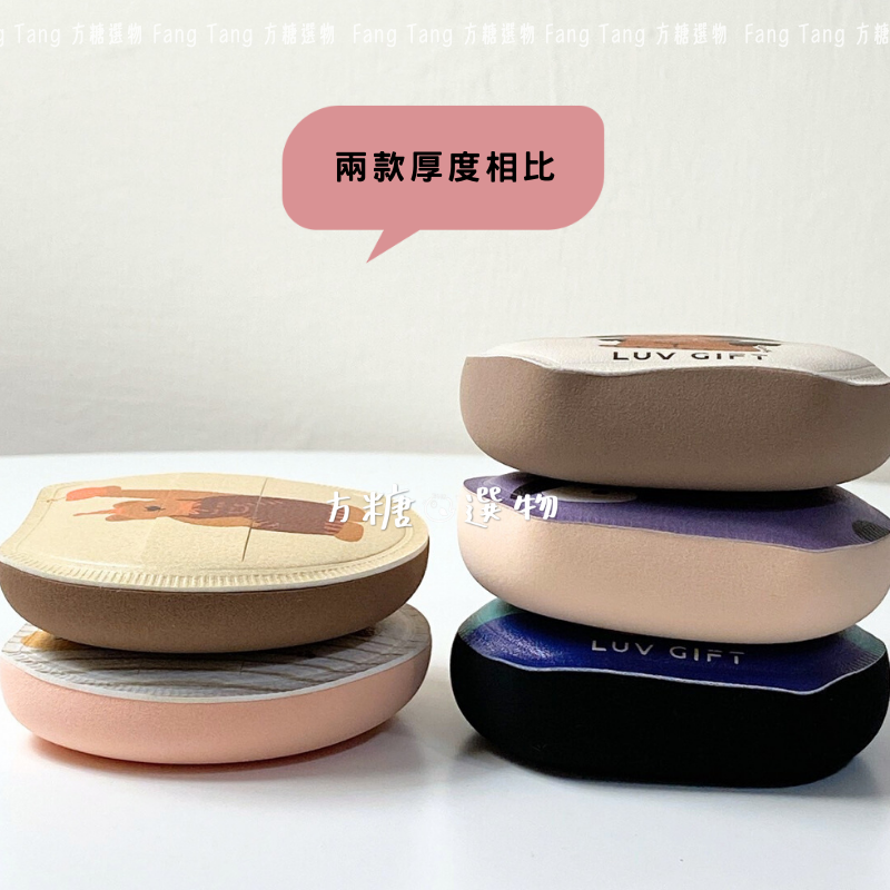 愛物極物 小胖熊粉撲 麵包小狗棉花糖粉撲｜實拍｜乾濕兩用 濕用棉花糖 泡水大粉撲 棉花糖粉撲 化妝粉撲 化妝海綿-細節圖6